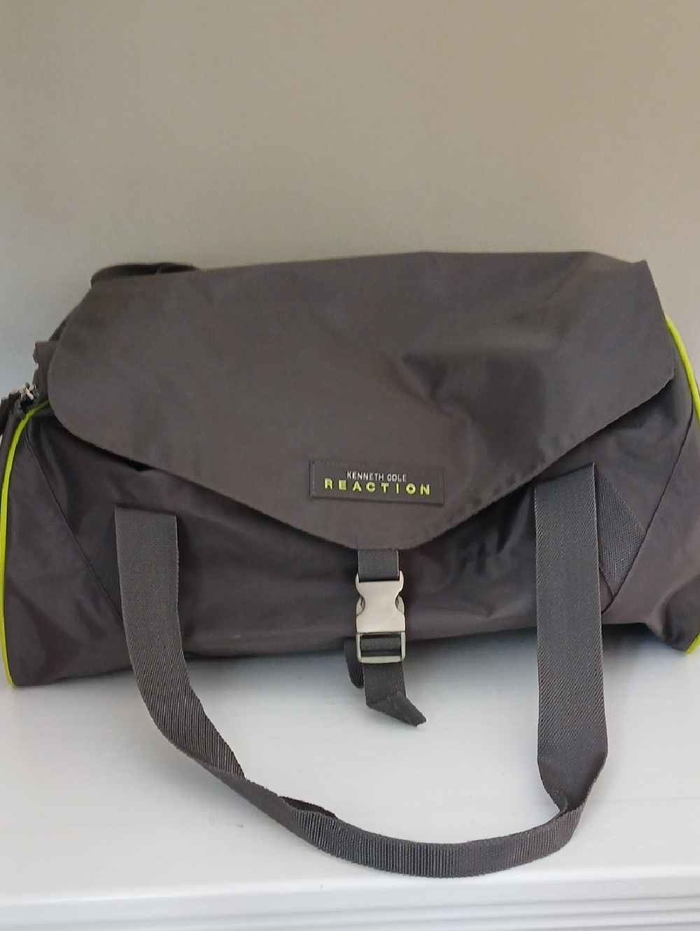 Kenneth Cole Reaction Black Duffel Bag